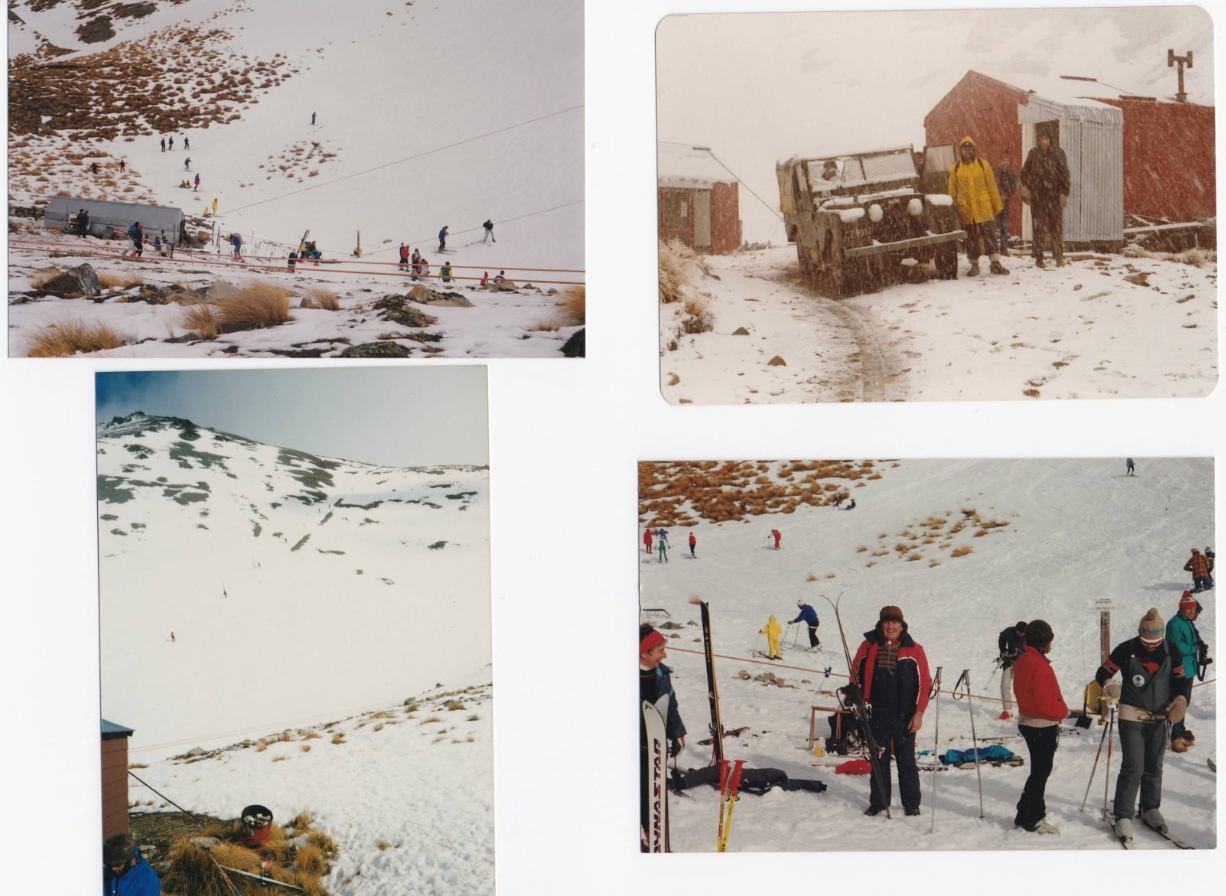 The main tow running, and the base building in a snowstorm, in years gone by